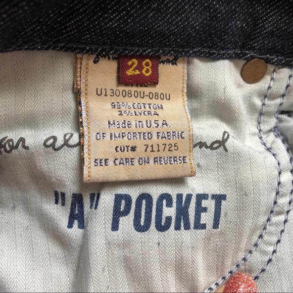 7 For All Mankind “A” pockets Bootcut Jeans - Picture 4 of 6
